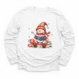 Snowman Reading Books Lovers Christmas Librarian Bookworm Youth Long Sleeve Tee Snowman Reading Books Lovers Christmas Librarian Bookworm Youth Long Sleeve Tee