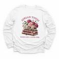 Spicy Books Spread Those Pages Like A Good Girl Dark Romance Youth Long Sleeve Tee