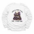 Spread Those Pages Like A Good Girl Dark Romance Spicy Books Youth Long Sleeve Tee
