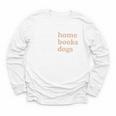 Stay Home Read Books Love Dogs Youth Long Sleeve Tee Stay Home Read Books Love Dogs Youth Long Sleeve Tee