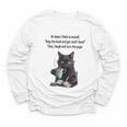 At Times I Think To Myself Drop The Book And Get Stuff Done Youth Long Sleeve Tee