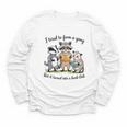 I Tried To Form A Gang But It Turned Into A Book-Club Reader Youth Long Sleeve Tee