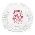 Valentines Book Lover Romance Books Are My Love Language Youth Long Sleeve Tee Valentines Book Lover Romance Books Are My Love Language Youth Long Sleeve Tee