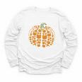 Vintage Book Pumpkin Autumn Fall Librarians Bookworm Teacher Youth Long Sleeve Tee