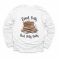 Vintage Fantasy Romance Lover Good Girls Read Dirty Books Youth Long Sleeve Tee Vintage Fantasy Romance Lover Good Girls Read Dirty Books Youth Long Sleeve Tee