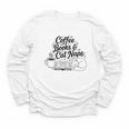 Vintage Retro Coffee Books & Cat Naps Youth Long Sleeve Tee Vintage Retro Coffee Books & Cat Naps Youth Long Sleeve Tee