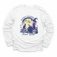 Vintage Sexy Witch Spooky Readers Book Lover Club Halloween Youth Long Sleeve Tee