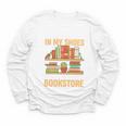 If You Walk A Mile In My Shoes You'Ll End Up At Bookstore Youth Long Sleeve Tee
