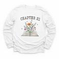 Women's Chapter 21 Book Lovers & Readers 21st Birthday Wildflowers Youth Long Sleeve Tee Women's Chapter 21 Book Lovers & Readers 21st Birthday Wildflowers Youth Long Sleeve Tee
