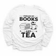 Women's Fueled By Books And Tea Book Lover Bookworm Reading Books Youth Long Sleeve Tee Women's Fueled By Books And Tea Book Lover Bookworm Reading Books Youth Long Sleeve Tee