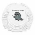 Women's i Require Books Raccoon Youth Long Sleeve Tee Women's i Require Books Raccoon Youth Long Sleeve Tee
