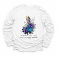 Women's Vintage Book Quote It’s No Use Going Back To Yesterday Youth Long Sleeve Tee Women's Vintage Book Quote It’s No Use Going Back To Yesterday Youth Long Sleeve Tee
