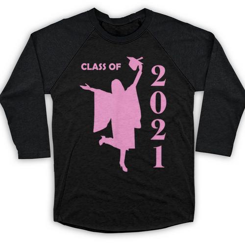 12th Grade Girls Graduation High School Graduation Baseball Raglan Shirt - Best Gift Smart