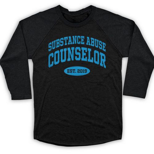 2019 Graduation For Substance Abuse Counselor Baseball Raglan Shirt - Best Gift Smart