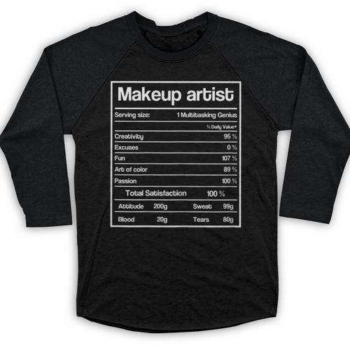 2020 Cosmetology Graduation Design Makeup Artists Hair Baseball Raglan Shirt - Best Gift Smart