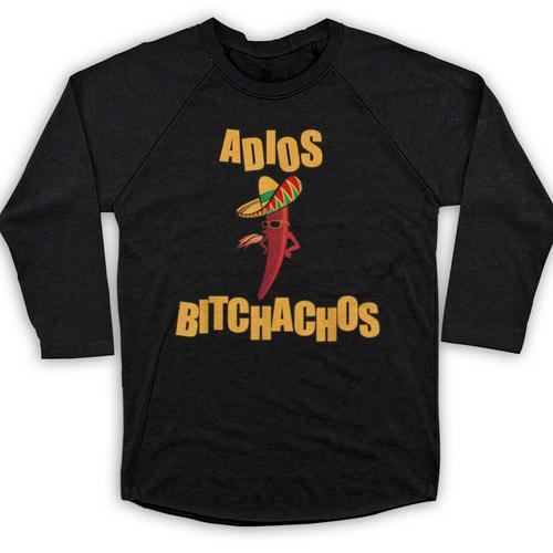Adios Bitchachos Tee Cinco De Mayo Graduation Retirement Baseball Raglan Shirt - Best Gift Smart
