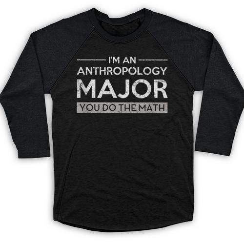Anthropology Major College Graduation Gift Baseball Raglan Shirt - Best Gift Smart