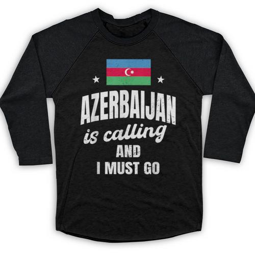 Azerbaijan Lover Saying Azeri Nostalgia Baseball Raglan Shirt - Figerry