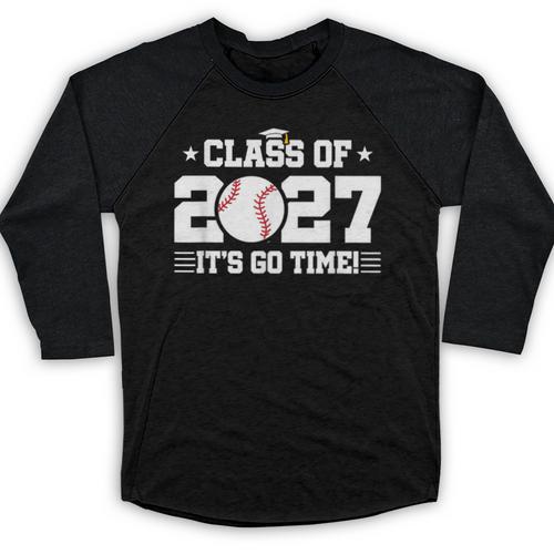 Back To School 2027 Baseball 2027 Graduation Class Of 2027 Baseball Raglan Shirt - Best Gift Smart