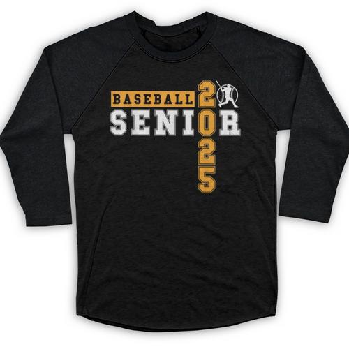 Baseball Senior Night Baseball Senior 2025 Graduation 11 Baseball Raglan Shirt - Best Gift Smart