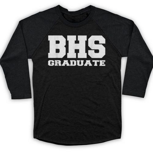 BHS High School Graduation Party Rival Game BHS Reunion Baseball Raglan Shirt - Best Gift Smart