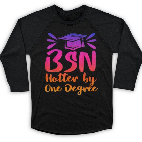 BSN Graduation Bachelors Science In Nursing 2023 Nurse Baseball Raglan Shirt - Best Gift Smart