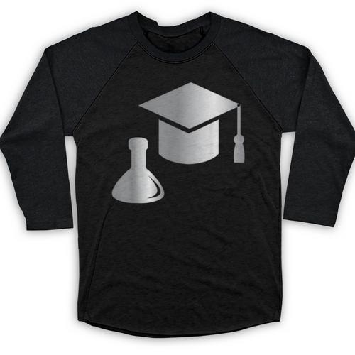Chemistry Science Degree Graduation Baseball Raglan Shirt - Best Gift Smart