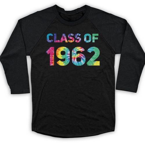 Class Of 1962 School Reunion College Highschool Graduation Baseball Raglan Shirt - Best Gift Smart
