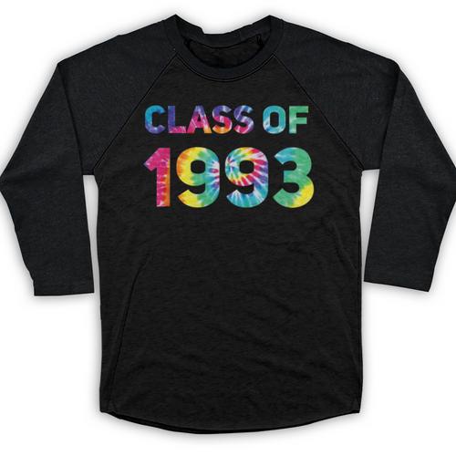 Class Of 1993 School Reunion College Highschool Graduation Baseball Raglan Shirt - Best Gift Smart