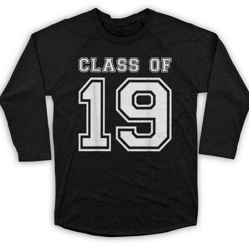 Class Of 2019 Senior Graduation Shirt 2019 Graduate Baseball Raglan Shirt - Best Gift Smart