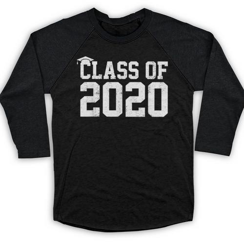 Class Of 2020 Graduation Senior High School College Baseball Raglan Shirt - Best Gift Smart