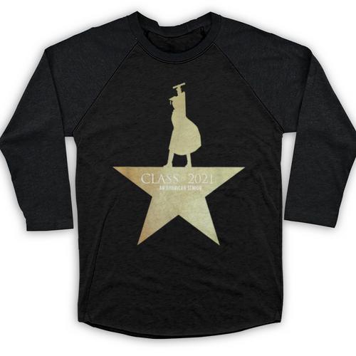 Class Of 2021 Senior Year Musical Style Graduation For Grad Baseball Raglan Shirt - Best Gift Smart