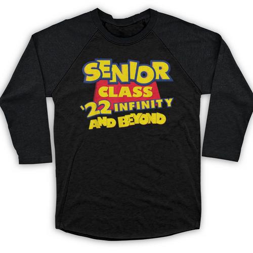 Class Of 2022 Senior 2000s Animated Movie Style Graduation Baseball Raglan Shirt - Best Gift Smart