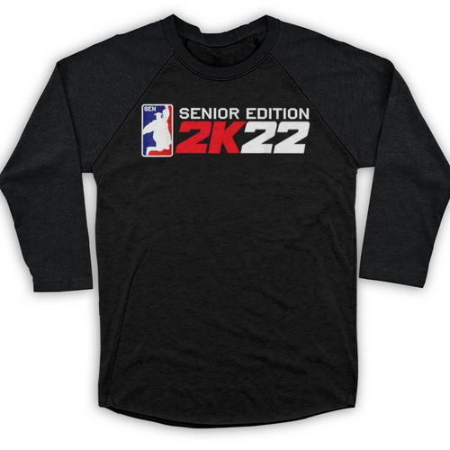 Class Of 2022 Senior Year Gamer Style Graduation For Grad Baseball Raglan Shirt - Best Gift Smart