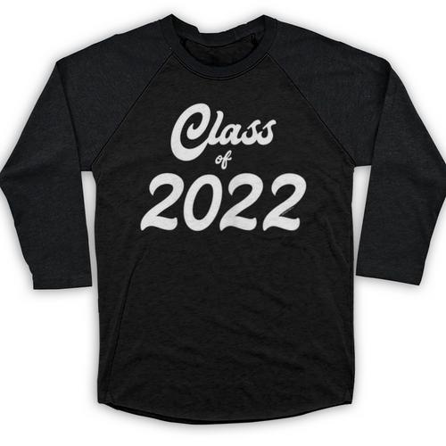 Class Of 2022 Shirts Graduation Her Women Senior Class Baseball Raglan Shirt - Best Gift Smart