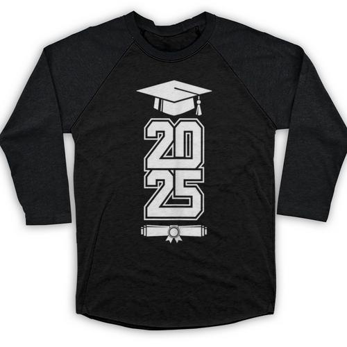 Class Of 2025 Done Graduation For Him Her Women Men Baseball Raglan Shirt - Best Gift Smart