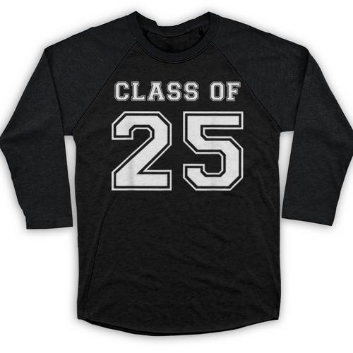 Class Of 2025 Senior Graduation High School Back To School Baseball Raglan Shirt - Best Gift Smart