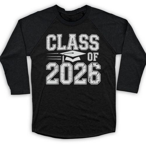 Class Of 2026 Graduation Senior School Pride Baseball Raglan Shirt - Best Gift Smart