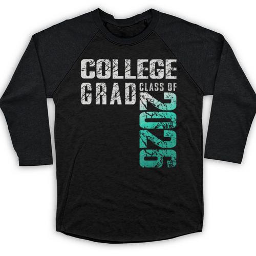 College Grad Class Of 2026 Graduation Baseball Raglan Shirt - Best Gift Smart