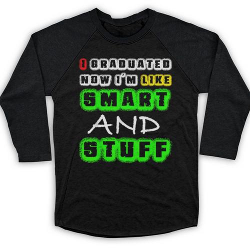 College High School Graduation Senior 2018 TShirt Baseball Raglan Shirt - Best Gift Smart