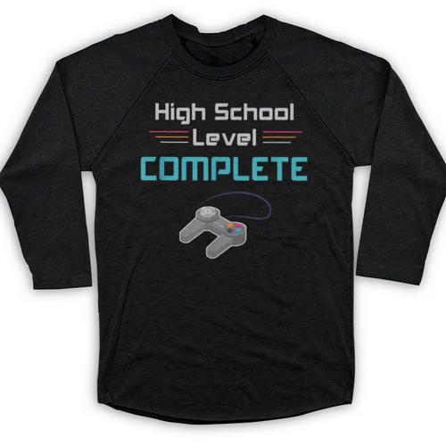 Cool High School Graduation For Grads Baseball Raglan Shirt - Best Gift Smart