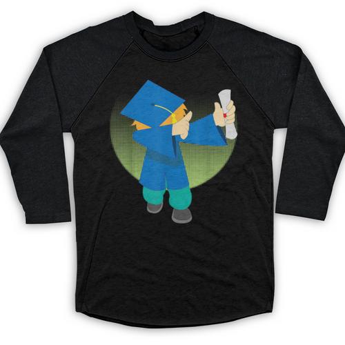 Dabbing Graduation Class Of 2019 Men Women Youth T Shirt Baseball Raglan Shirt - Best Gift Smart