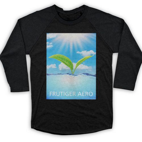 Frutiger Aero Aesthetics Baseball Raglan Shirt - Figerry