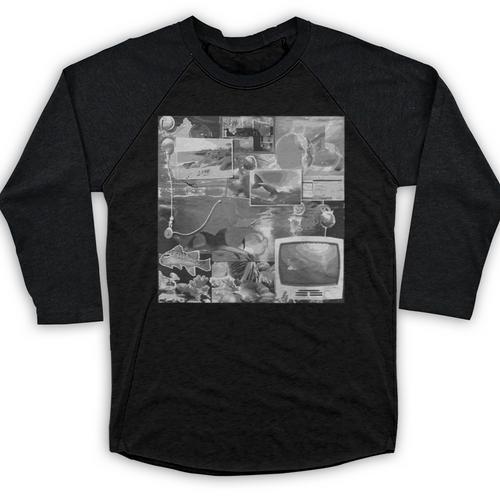 Frutiger Aero Y2K Old School Retro Vibes Baseball Raglan Shirt - Figerry