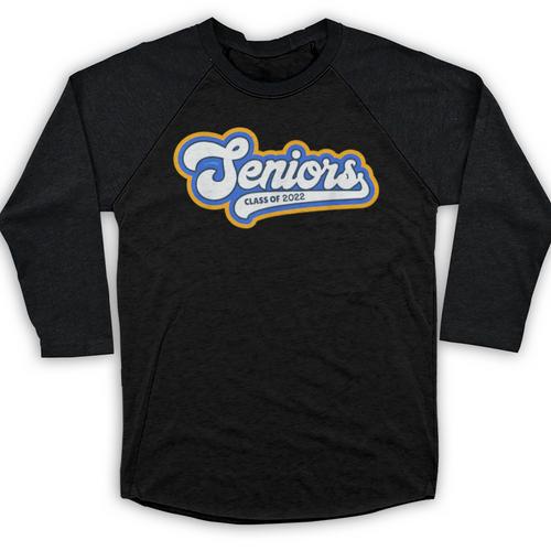 Funny Class Of 2022 Senior Graduate College Graduation Baseball Raglan Shirt - Best Gift Smart