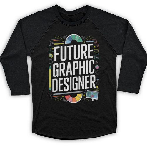Future Graphic Er Graduation School Toddler Women Men Baseball Raglan Shirt - Best Gift Smart