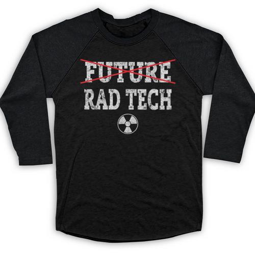 FUTURE RAD TECH GRADUATION GIFT T-SHIRT Radiology Graduate Baseball Raglan Shirt - Best Gift Smart