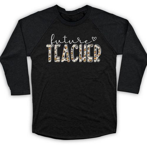 Future Teacher Graduation Student Teacher To Be Baseball Raglan Shirt - Best Gift Smart