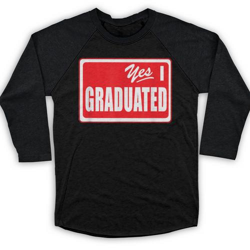 Graduate Class Of 2025 Senior Graduation End Of School Year Baseball Raglan Shirt - Best Gift Smart