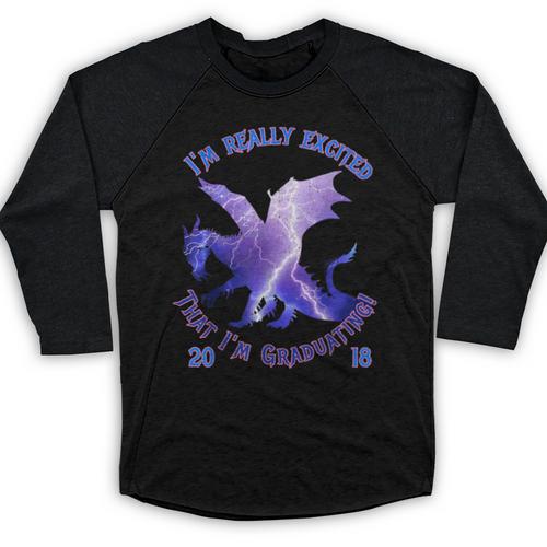 Graduation 2018 Tee-Shirt Baseball Raglan Shirt - Best Gift Smart